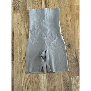 DONNA KARAN Womens Tummy Tuck Petite Shorts Shapewear SP Beige Nude High Waisted